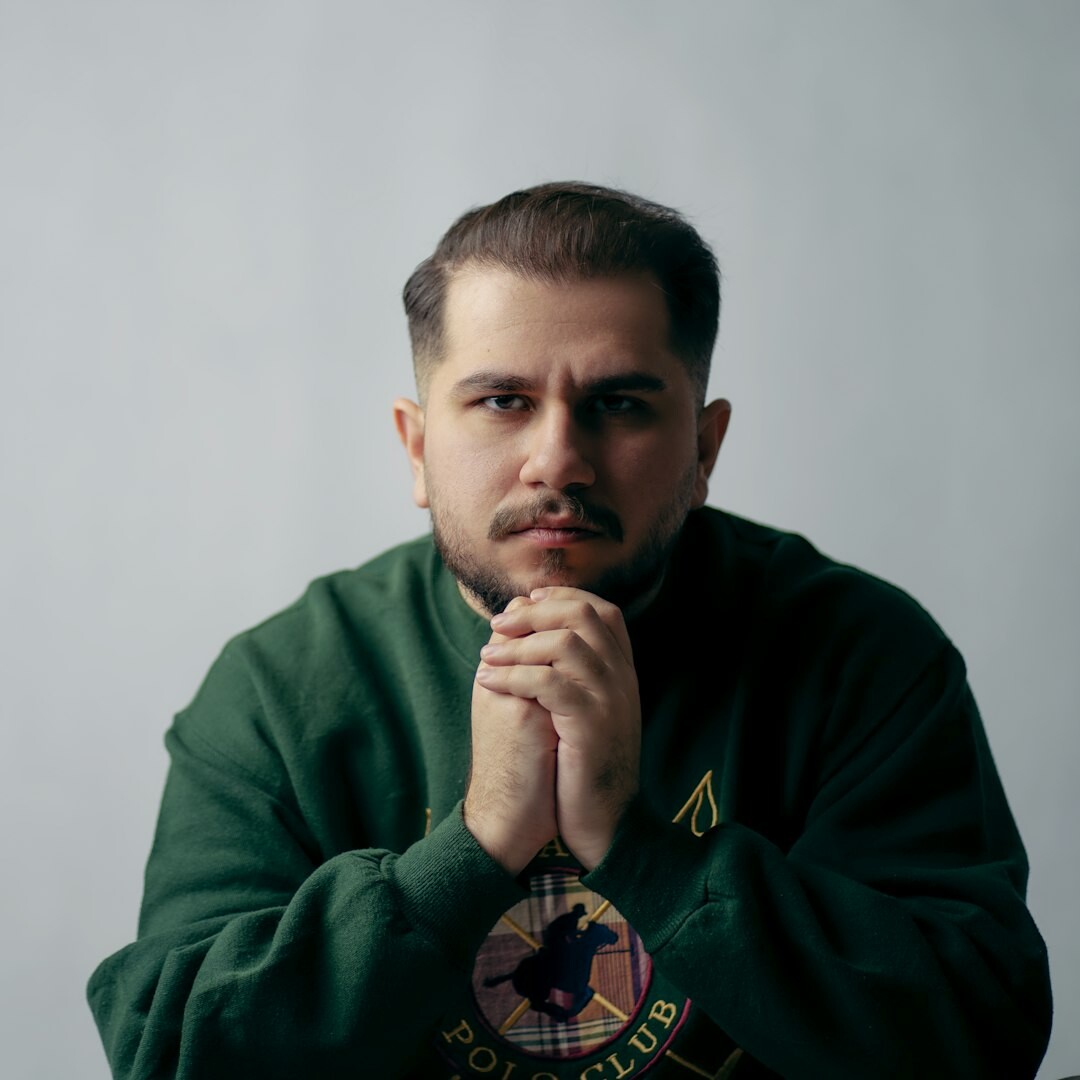 Portrait of a Turkish male video producer and editing instructor