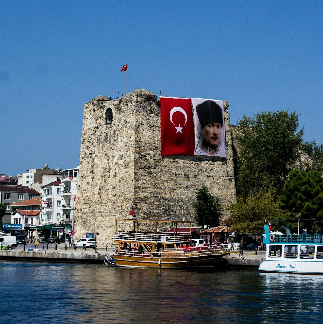Portrait of a young Turkish woman who became a TV presenter