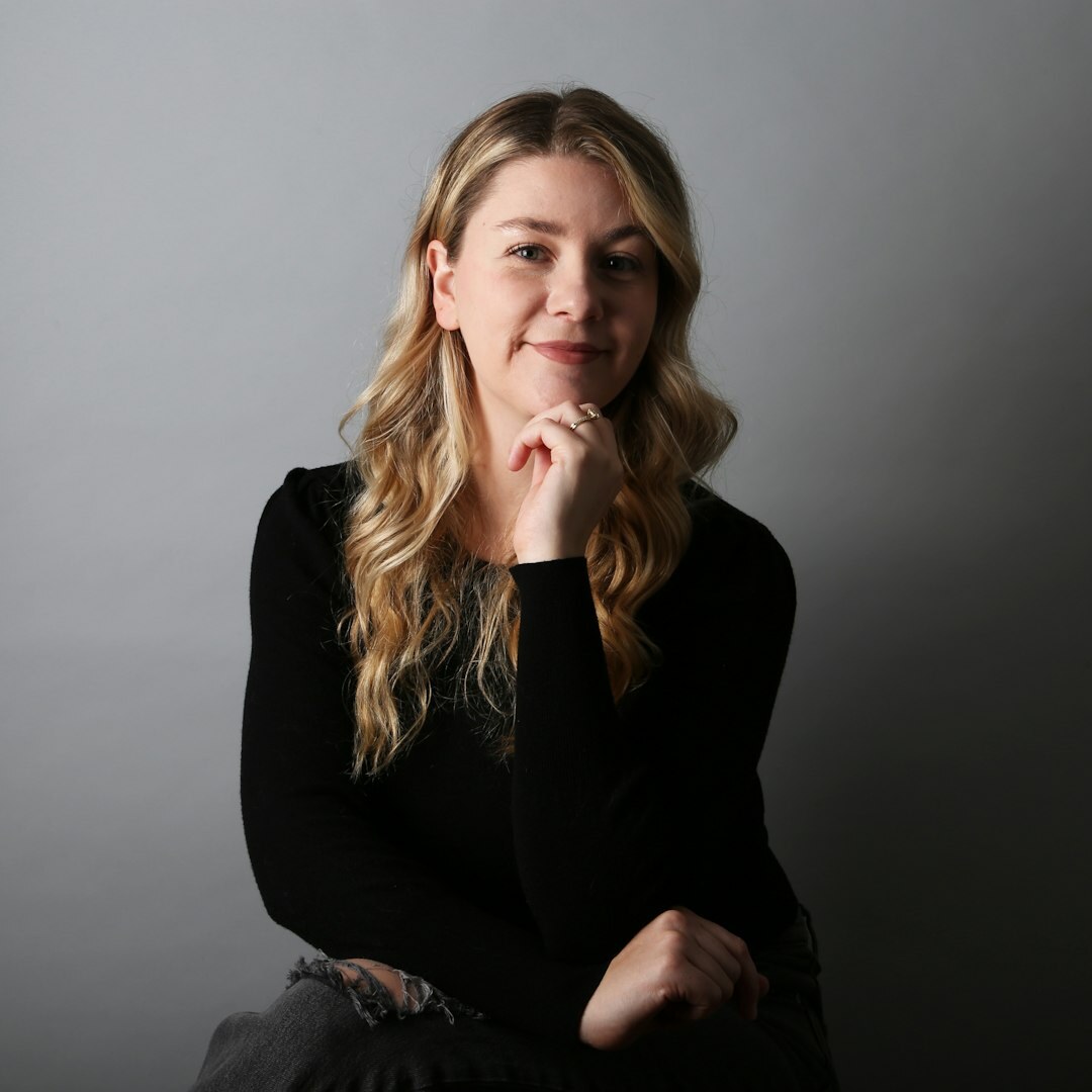 Portrait of a Turkish female television news anchor and instructor