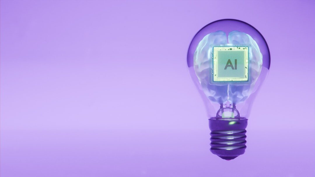 AI digital interface visualization